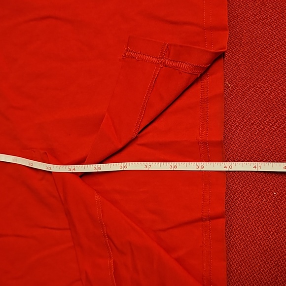 Grace Karin red sleeveless dress slit in the back stretchy Large back slit NWT - Picture 4 of 10